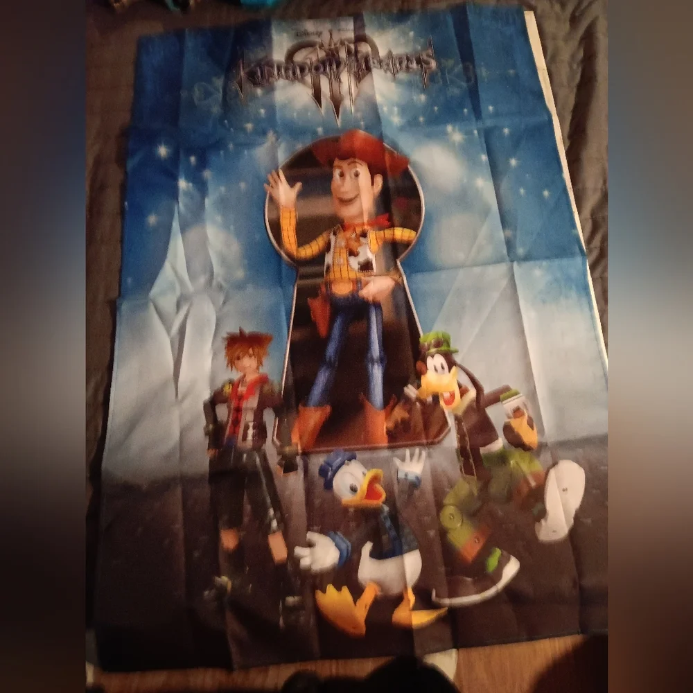 Kingdom hearts tapestry
